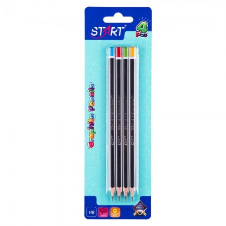 Start grafitne olovke space 4 komada na blisteru start ( STR6158 )