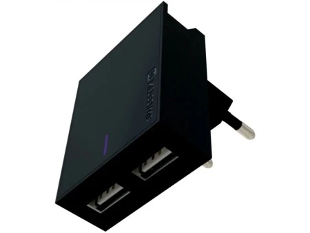 Swissten punjač 2x USB 3A crna ( 80056 )