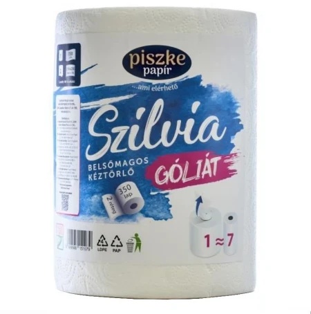 Szilvia Goliat papirni ubrus 350list 2sl (6 rolni) ( 1203-1KT2001B001 )