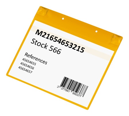 Tarifold žuti magnetni džep u boji A4 horizontalni, 1/5 ( 09CRT50G )