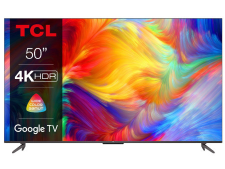 TCL UHD/50"/4K HDR/60Hz/GoogleTV/crna televizor ( 50P735 )
