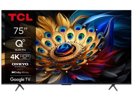 TCL75C655/QLED/75"/4K UHD/60Hz/Google TV/crni Televizor ( 75C655 )