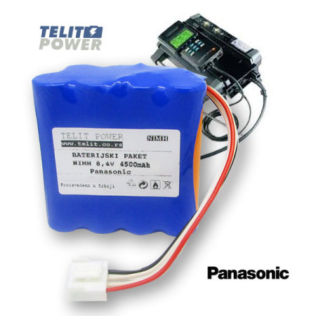 TelitPower baterija NiMH 8.4V 4500mAh Panasonic za Testo 350-S, Testo 350-XL ( P-0487 )