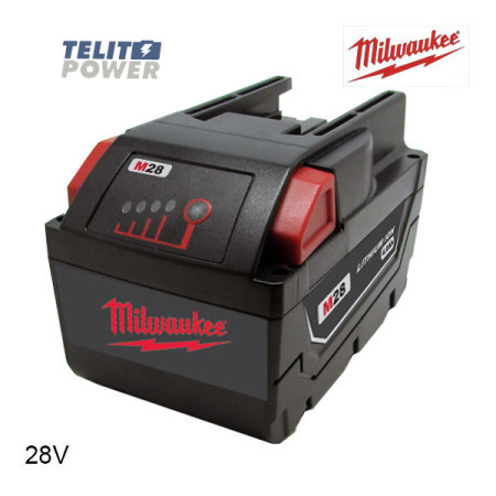 TelitPower baterija za ručni alat Milwaukee M28 Li-Ion 28V 4000mAh ( P-4101 )