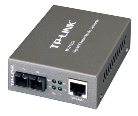 Tp-link MC210CS Gigabit fiber single-mode konverter dometa do15km