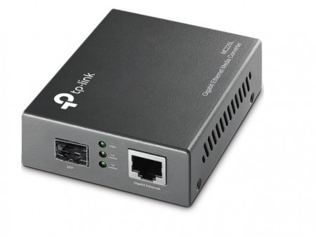 TP-LINK MC220L Media konverter Gigabit Ethernet 1000Mbps to 1000Mbps, 1xSFP slot - Img 1
