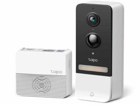 TP-Link Tapo D230S1/video 2K 5MP/Color night/smart AI detection/IP64/bela Zvono za ulazna vrata ( TAPO D230S1 )