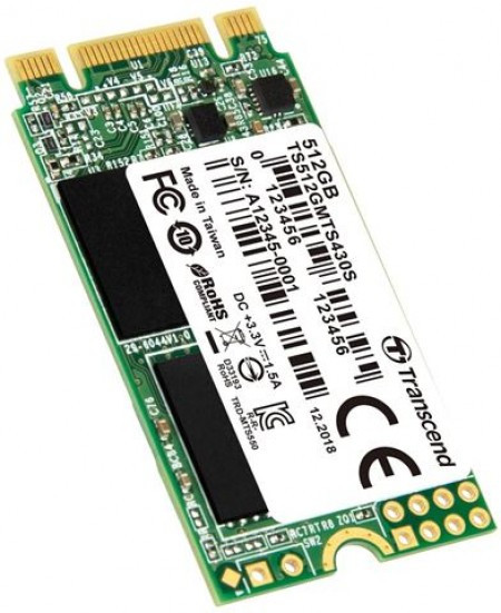 Transcend SSD 512GB TS MTS430S Series SATA M.2 2242 ( 0141134 ) - Img 1