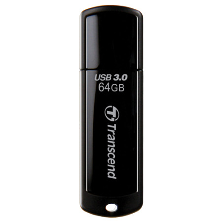 Transcend USB 64 GB, JetFlash 700, USB3.0, 80/25 MB/s, Black ( TS64GJF700 )