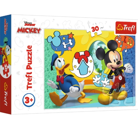 Tref line puzzle 30 pcs mickey and funhouse ( T18289 )