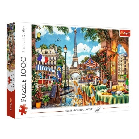 Tref line Puzzle Parisian 1000 pcs  ( T10622 )-1