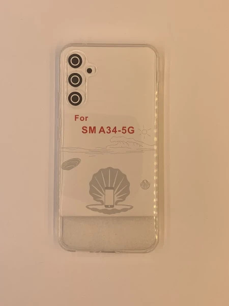 Typhon maska za Samsung A34 transparent ojačane ivice ( 96052 ) - Img 1