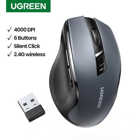Ugreen MU006 ergonomski bežični miš konturnog ( 90545 ) - Img 1