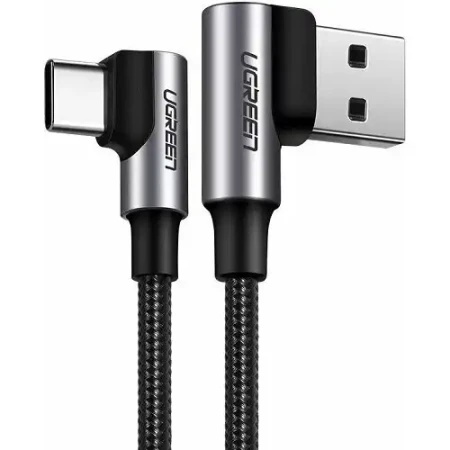 Ugreen us176 ugaoni kabl usb-c na usb 2.0 3a data kabl (90°) ( 20857 )