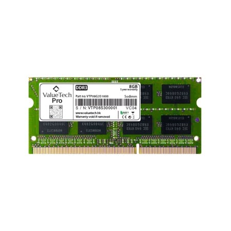 Valuetech sodimm pro Laptop memorija 8GB DDR3  ( 111191 ) -1