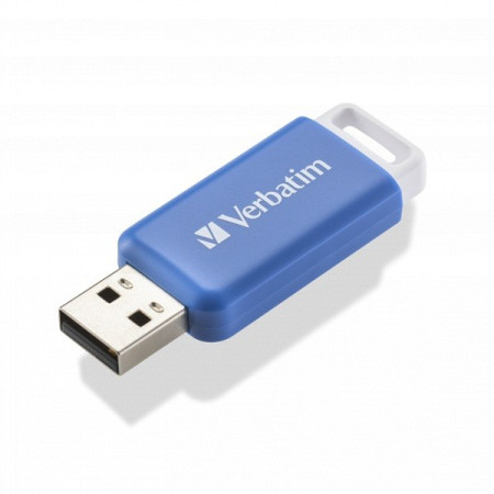 Verbatim 2.0 databar USB flash 64GB/PLAVA ( UFV49455 ) - Img 1