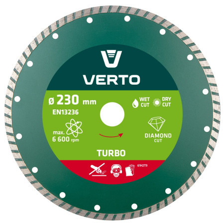 Verto dijamnatski disk 230mm turbo p ( 61H2T9 )