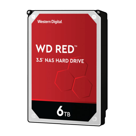 WD HDD 6TB 256MB WD60EFAX Red for NAS - Img 1