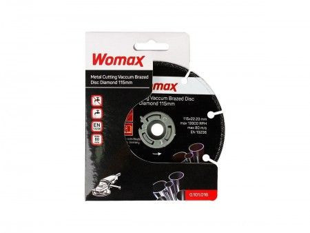 Womax rezna ploča dijamantska o115mm za metal ( 0101016 ) - Img 1