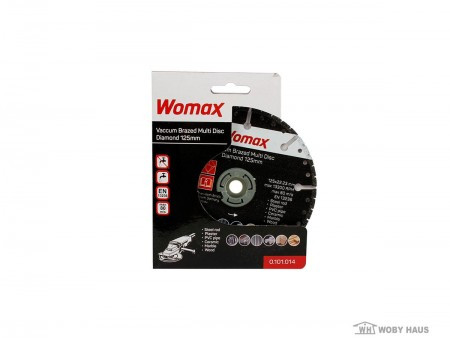 Womax rezna ploča dijamantska o125mm univerzalna ( 0101014 )  - Img 1