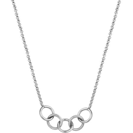 Ženska santa barbara polo srebrna ogrlica od hirurškog Čelika ( sbj.3.4011.1 )