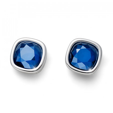 Ženske oliver weber oyal simple royal blue min&amp;#273uše sa swarovski plavim kristalom ( 22692.blu ) - Img 1