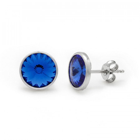 Ženske victoria cruz basic m sapphire mindjuše sa swarovski plavim kristalom ( a2520-08t ) - Img 1