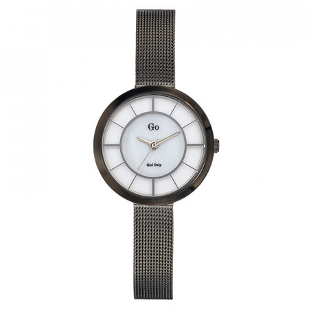 Ženski girl only eblouis moi sivi elegantni ručni sat sa sivim pancir metalnim kaišem ( 695004 ) - Img 1