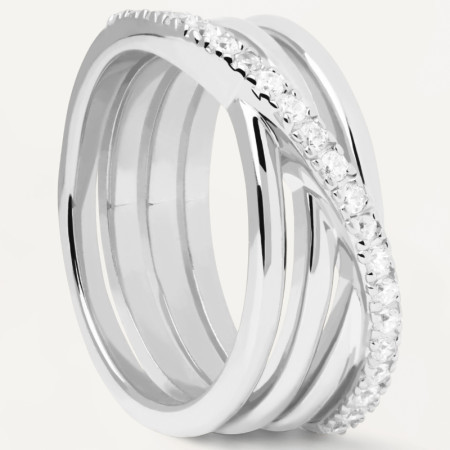 Ženski pd paola cruise srebrni prsten sa belim cirkonima ( an02-905-12 ) - Img 1