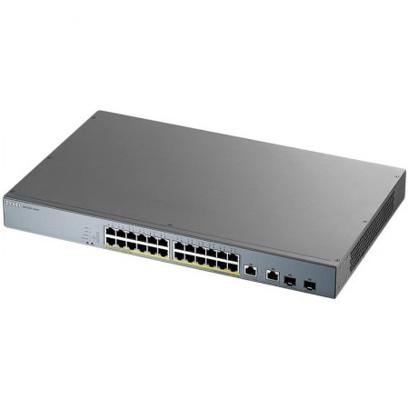 Zyxel GS1350-26HP, 26 Port managed CCTV PoE switch, long range, 375W ( GS1350-26HP-EU0101F ) - Img 1