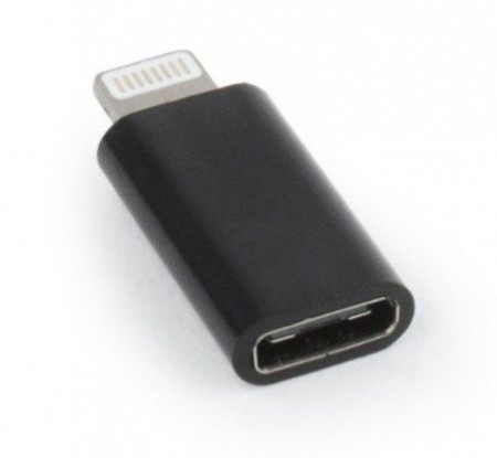 A-USB-CF8PM-01 Gembird USB Type-C adapter (CF/8pin M), black