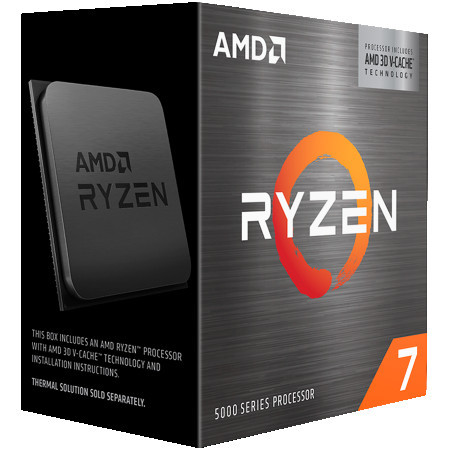 AMD CPU desktop ryzen 7 8C16T 5800X3D (3.44.5GHz Boost,96MB,105W,AM4) box procesor ( 100-100000651WOF ) - Img 1