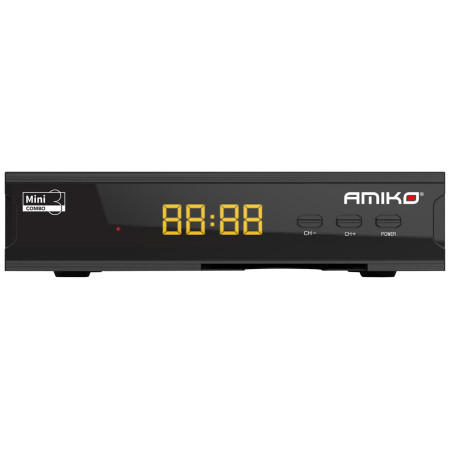 Amiko prijemnik DVB-S2+T2/C, H.265, Full HD, USB - mini combo 3 - Img 1