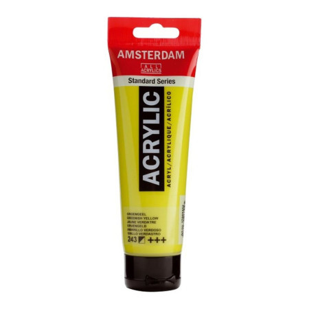 Amsterdam, akrilna boja, greenish yellow, 243, 120ml ( 680243 ) - Img 1