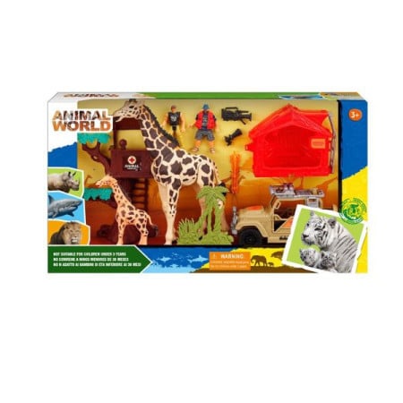 Animal World set za igru - Žirafe sa dodacima ( 11/75533 ) - Img 1