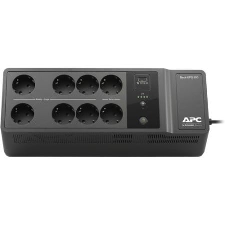 APC Back-UPS 650VA, Standby, Floor, 650VA/400W, 230V, AVR, 8x Schuko ( BE650G2-GR )