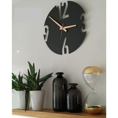 Artella metalni sat Black watch 50x50 ( 13650x50 )