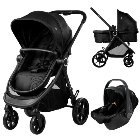 Asalvo decja kolica converible happy black ( 22301 )