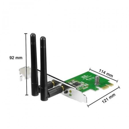 Asus PCE-N15 Wireless LAN Adapter ( 0431587 ) - Img 1