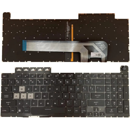 Asus TUF Gaming FX506 FA506 FX706 FA706 tastatura za laptop veliki enter sa pozadinskim osvetljenjem ( 110886 )