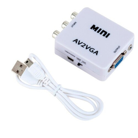 AV na VGA Konvertor adapter A2V-038 ( 55-061 ) - Img 1