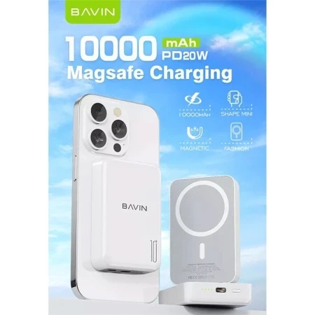 Bavin Magsafe Magnetic Power bank 10 000mAh - PC1016 ( 90324 )