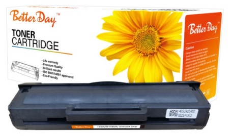 BetterDay W1106A, 106A 107/135 Toner zam. kaseta za HP 1k (bez cipa)