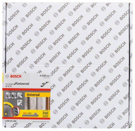Bosch dijamantska rezna ploča standard for universal 230x22,23 (pakovanje od 10 kom.) 230x22.23x2.6x10mm ( 2608615066 )