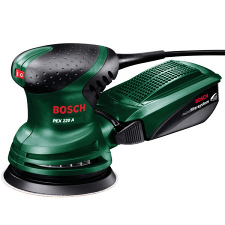 Bosch diy PEX 220 A šlajferica - ekscentar brusilica ( 0603378000 ) - Img 1
