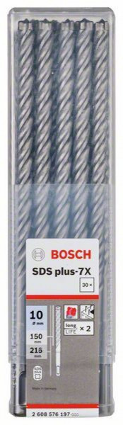 Bosch hamer burgija SDS plus-7X 10 x 150 x 215 mm, 1 komad ( 2608576197. )