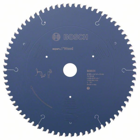 Bosch list kružne testere expert za drvo 300 x 30 x 2,4 mm, 72 ( 2608642499 ) - Img 1