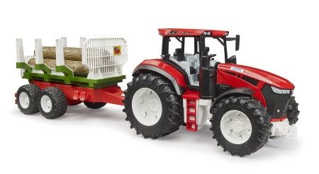 Bruder traktor prikolica sa drvima roadmax ( 034535 )-1