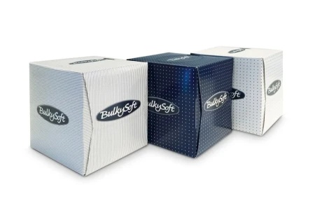Bulkysoft cube maramica 20,5x20,5cm 2sl (24 pak) ( 110-C68360E20 )