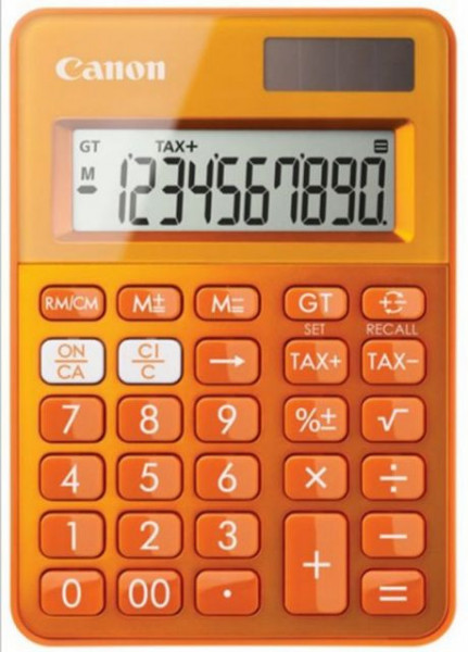 Canon LS-100K POS kalkulator narandzasti - Img 1
